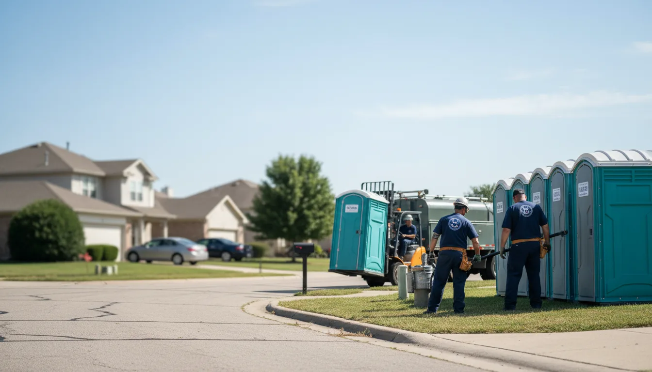 Porta Potty Rental in Waterloo, IL near me